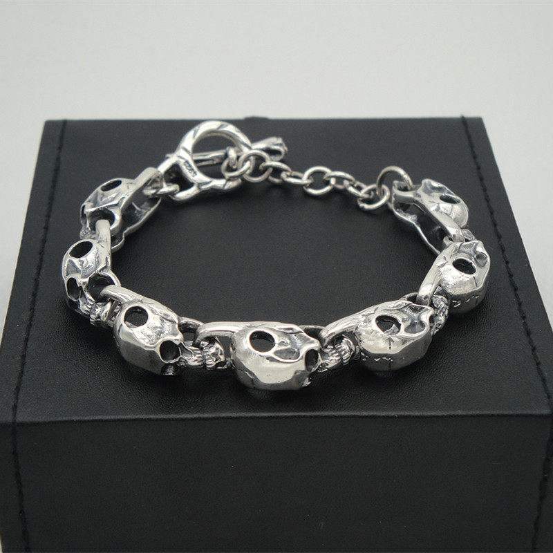 pulseiras de prata masculinas