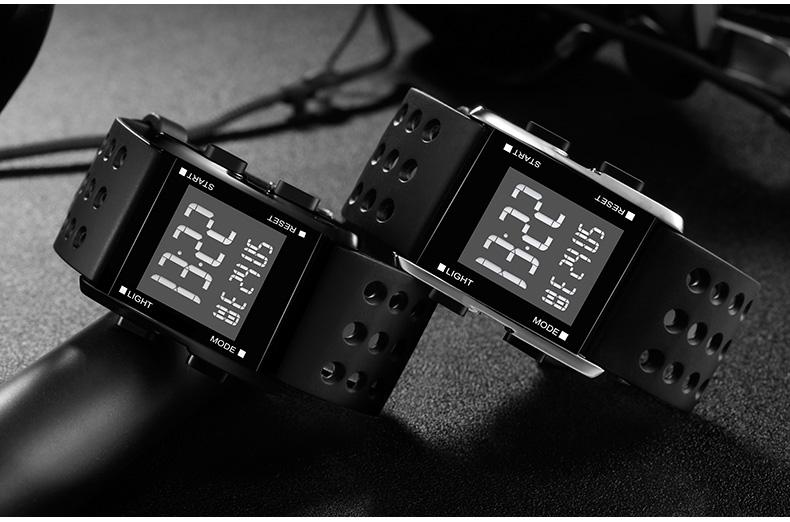 Relógio masculino digital