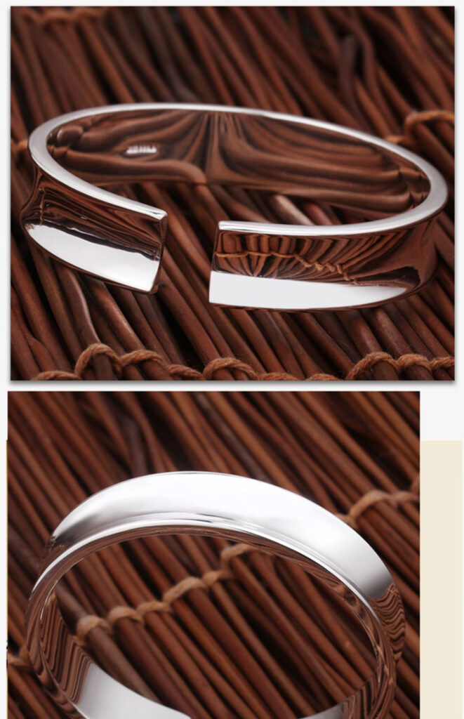 Pulseira de prata masculina