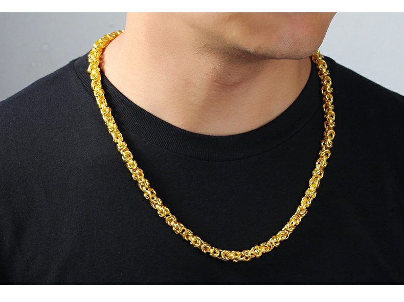 corrente de ouro masculina