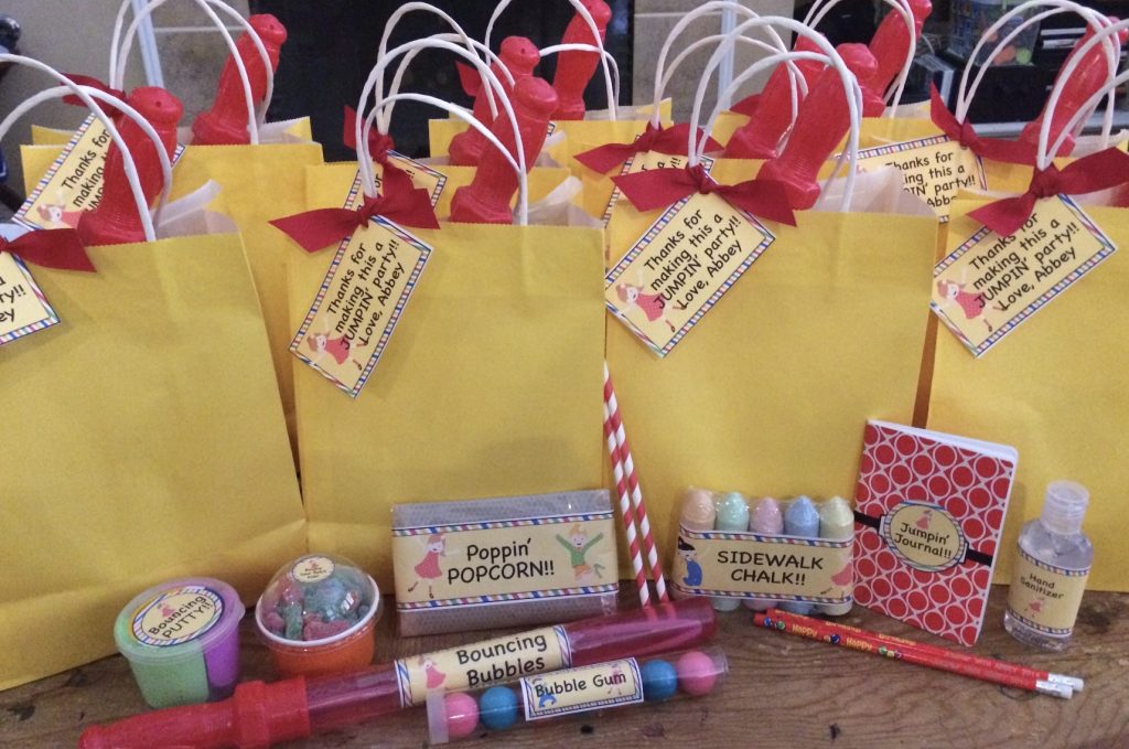 birthday treat bags for school