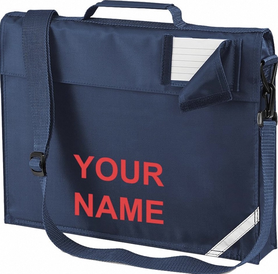 school book bags with name