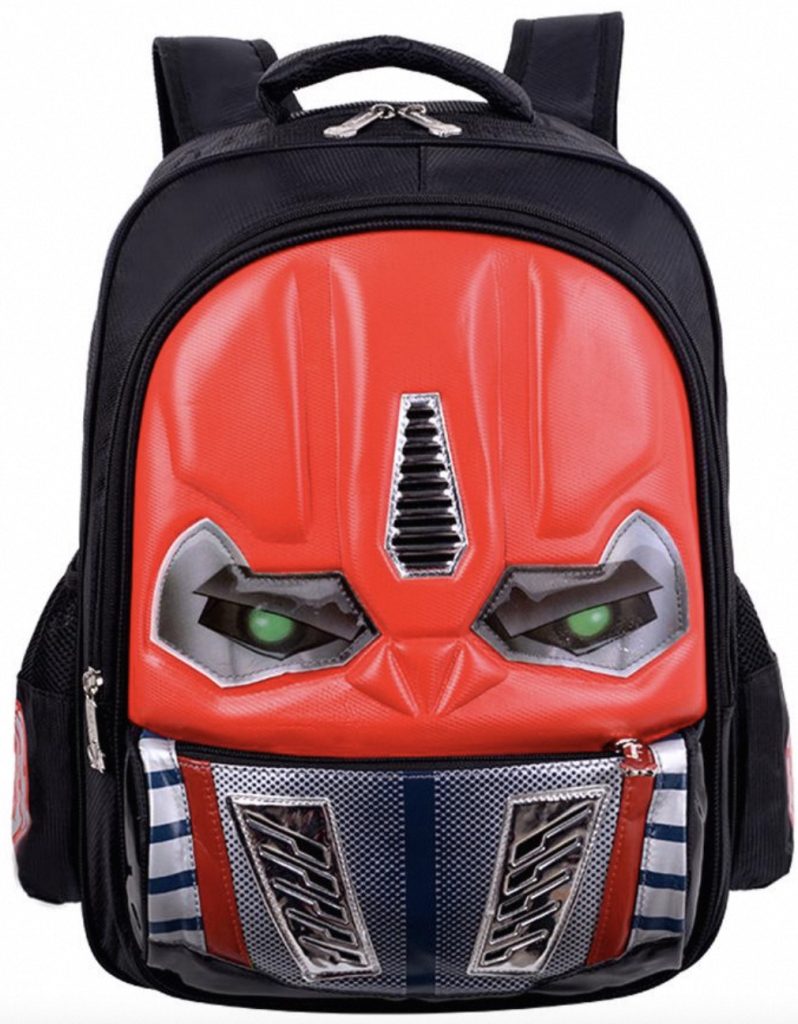 transformer school bags