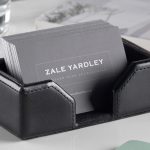 designer business card holder