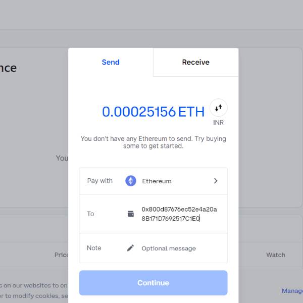 how to move crypto from coinbase to wallet