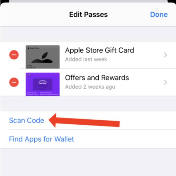 add a card to apple wallet