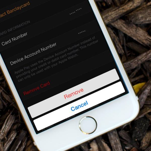 how do i remove cards from apple wallet