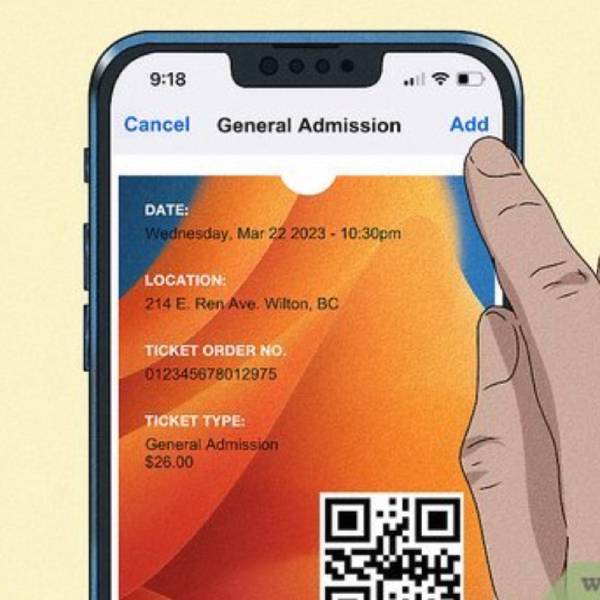 how to add pdf tickets to apple wallet from email