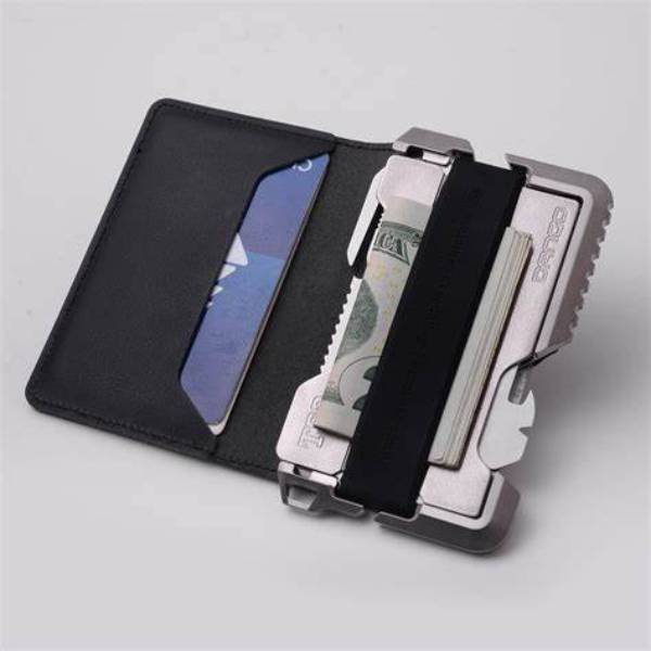 wallet with money clip