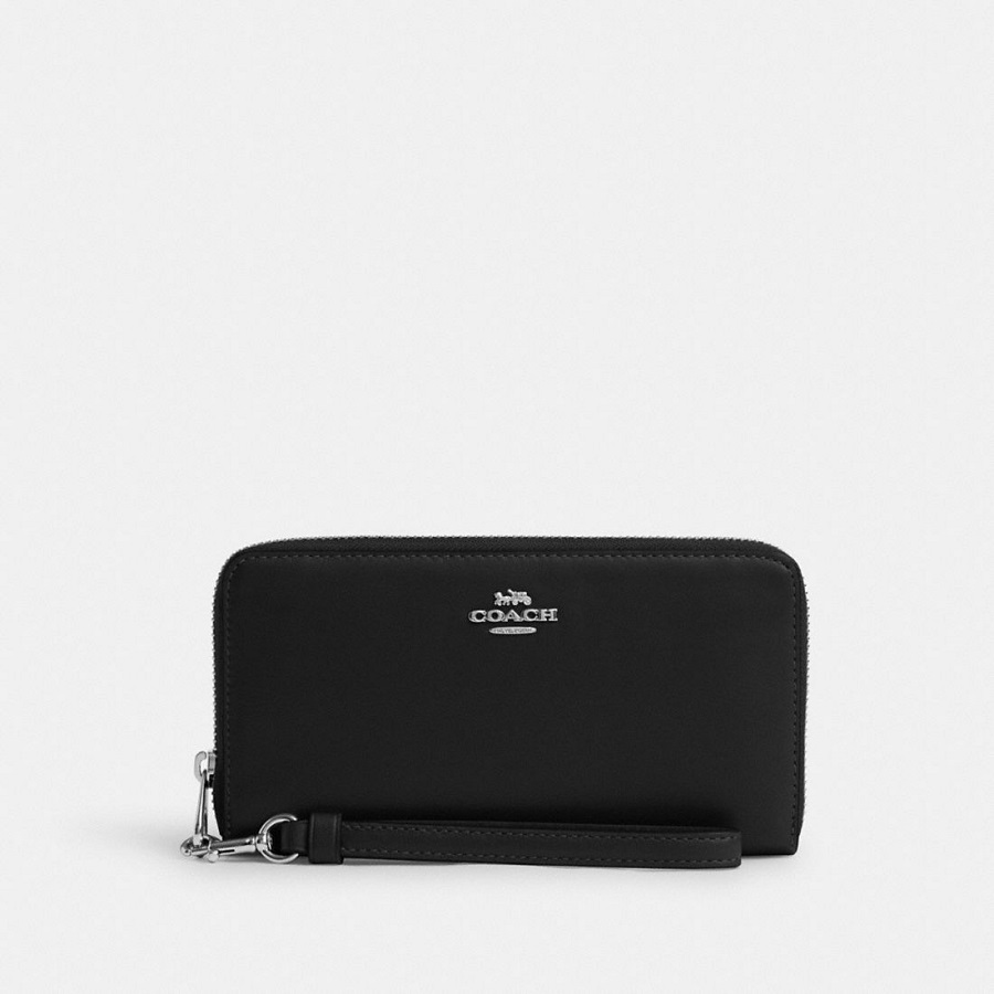 black coach wallet