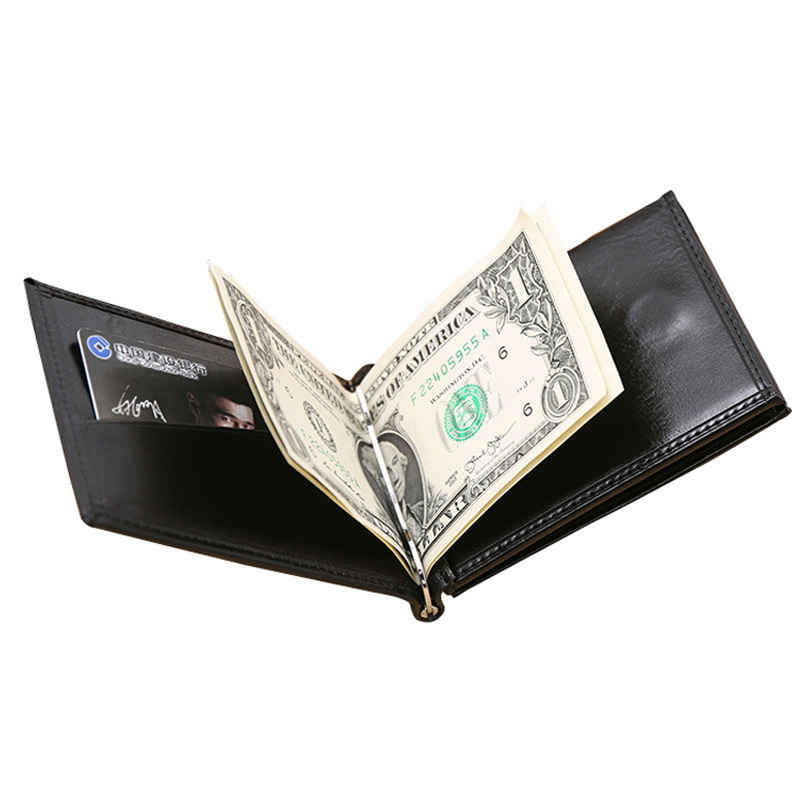 Money clip wallet for men