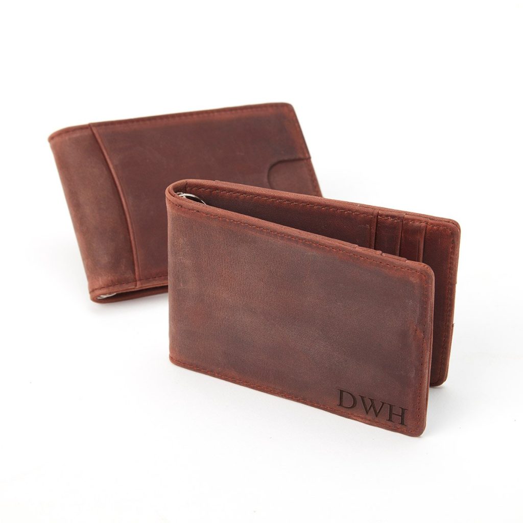 Money clip wallet for men