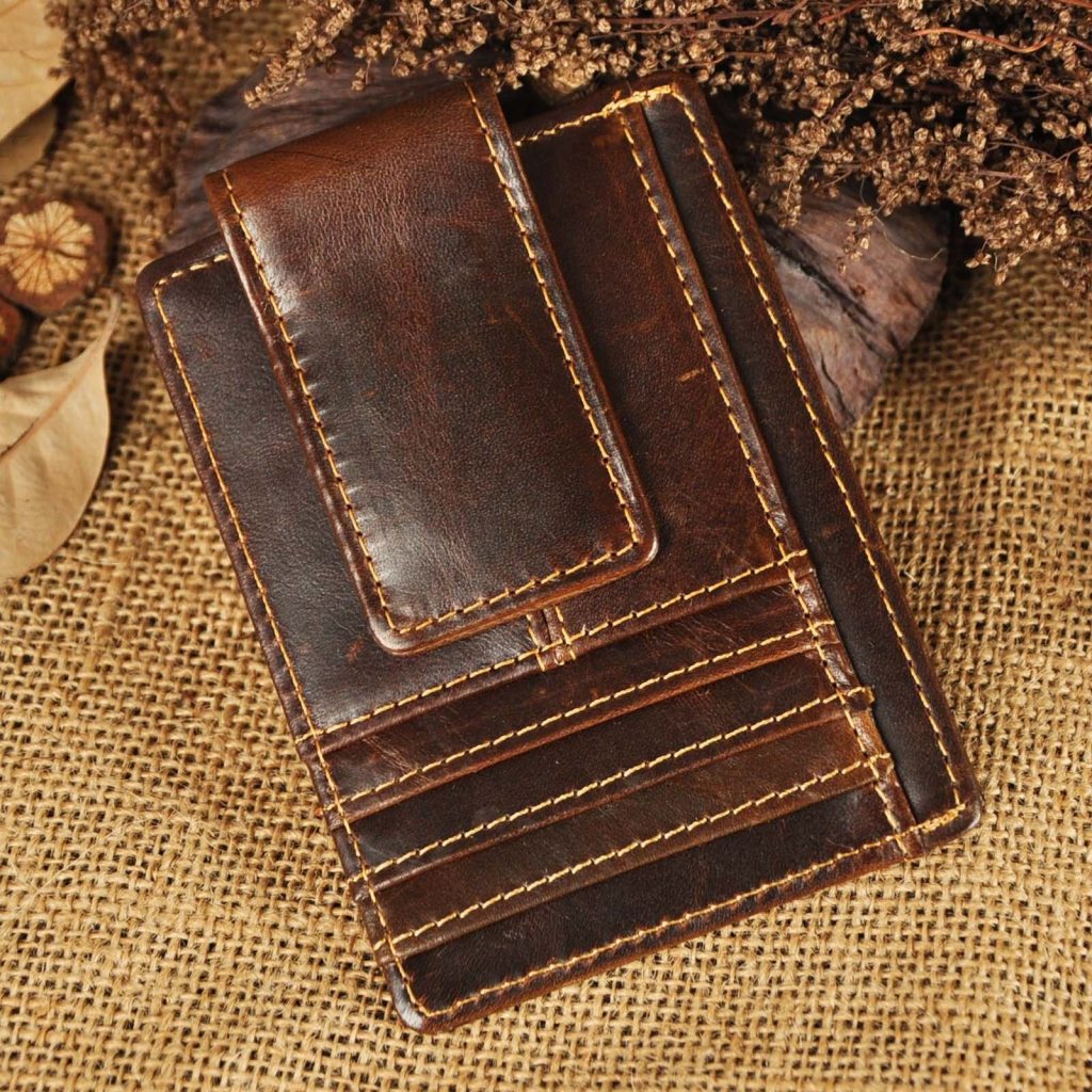 Money clip wallet for men