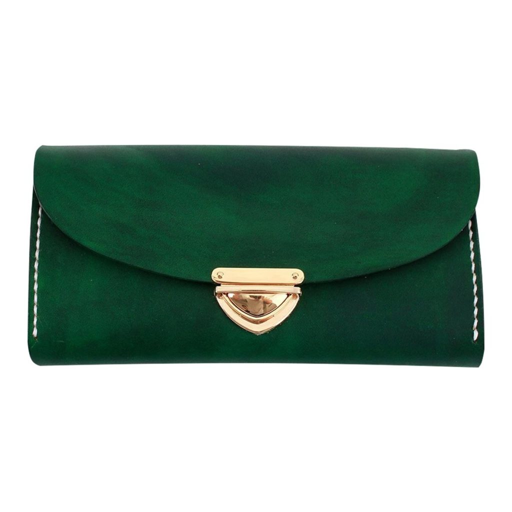 green wallet