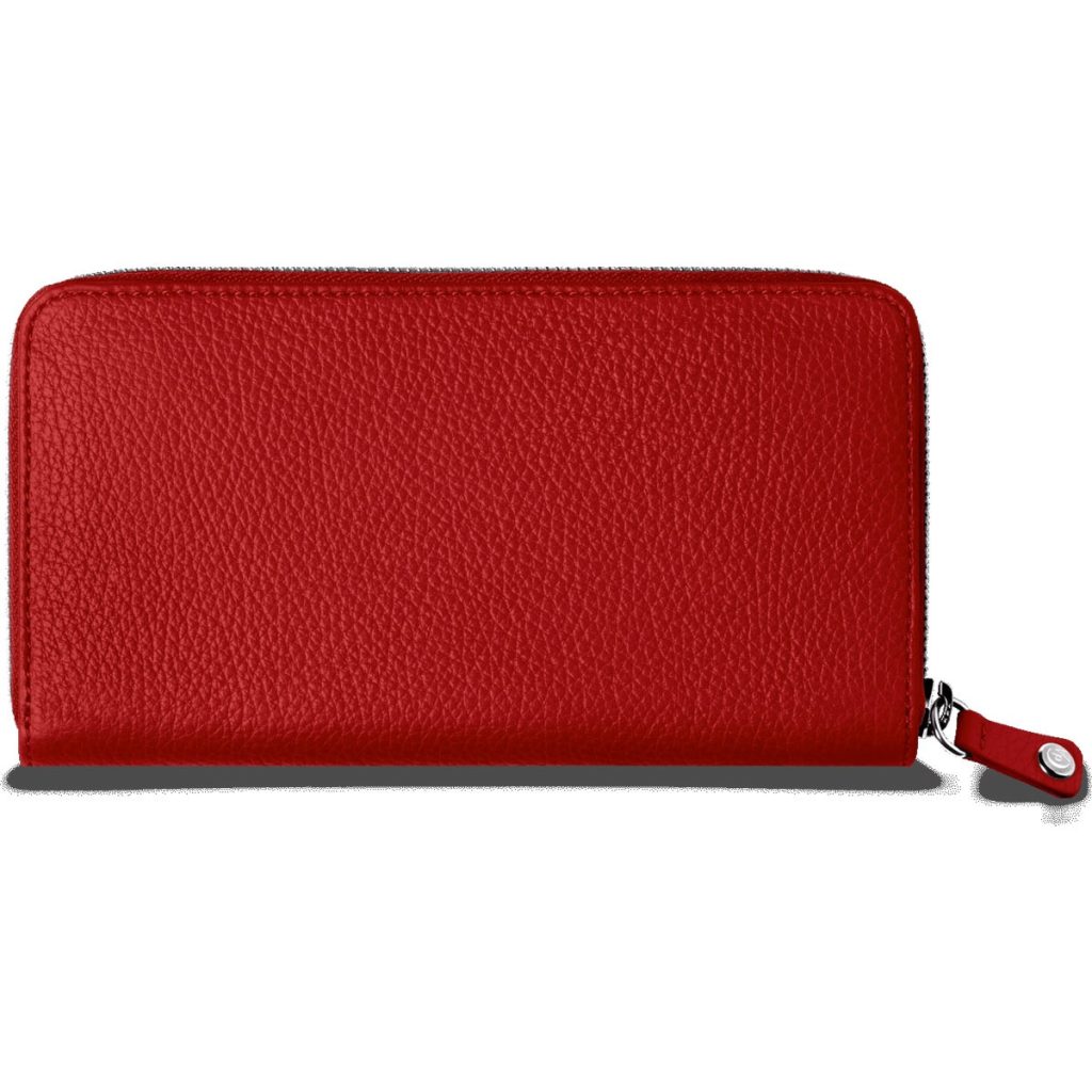 red wallet