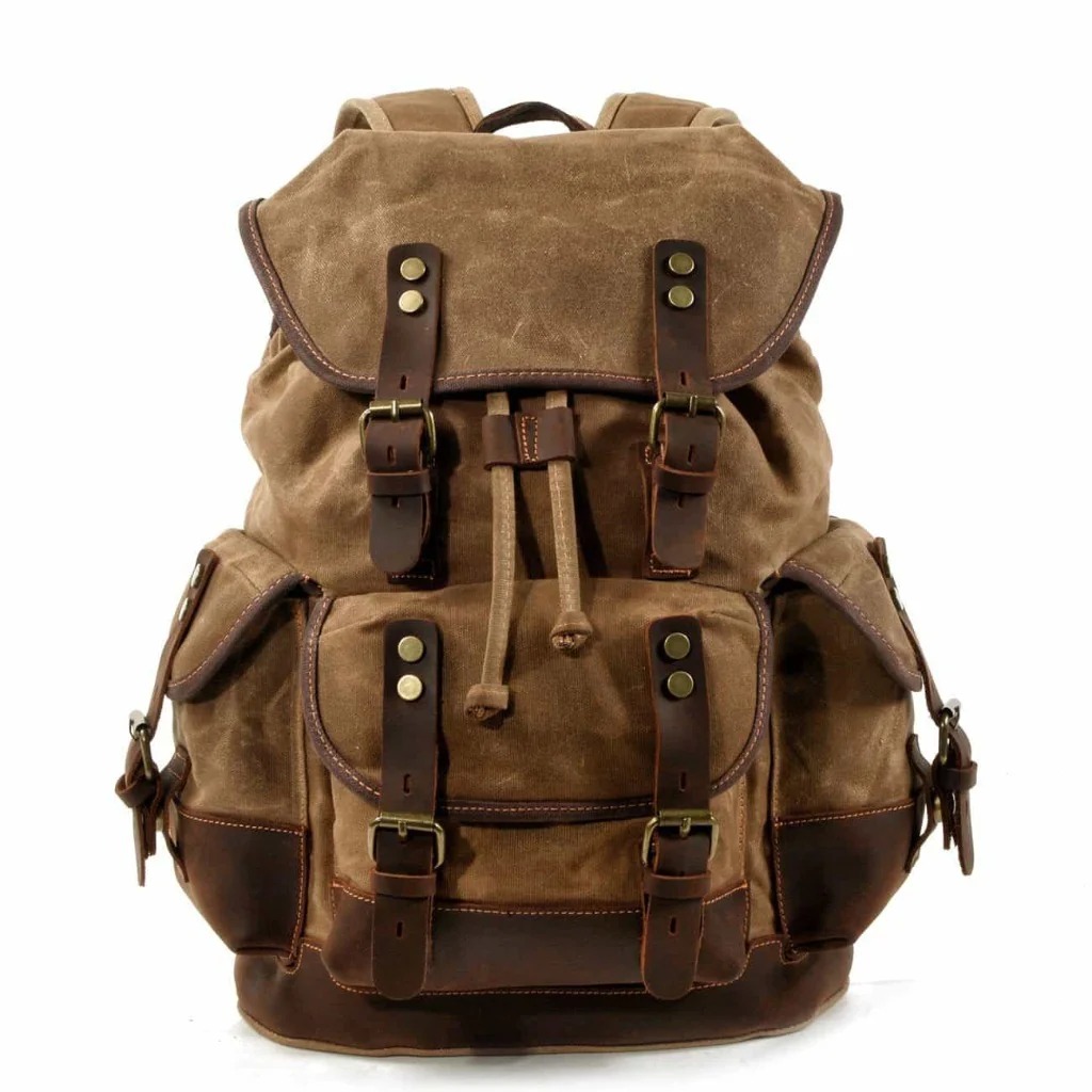 canvas backpack