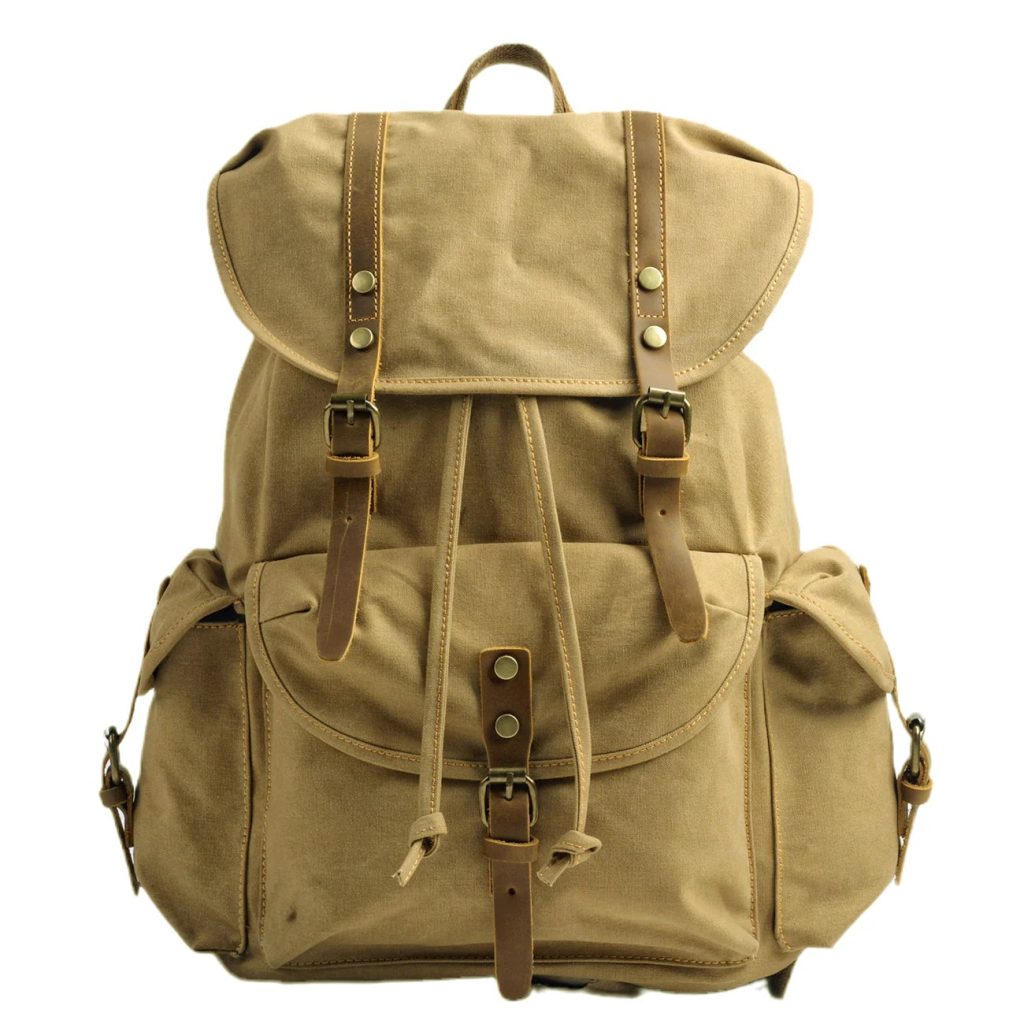 canvas backpack