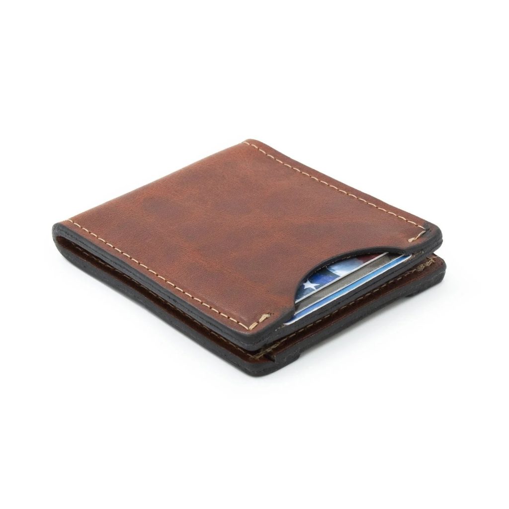 leather bifold wallet