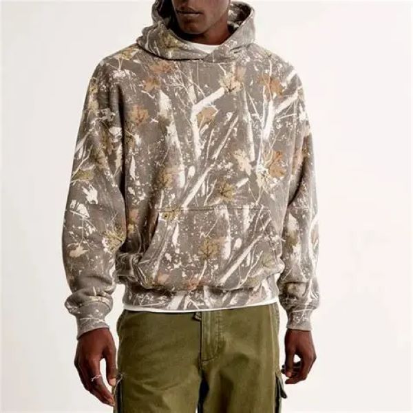Abercrombie camo hoodie